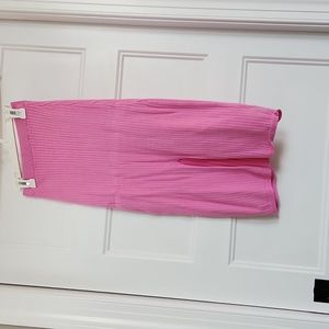 Free people pink midi skirt xs